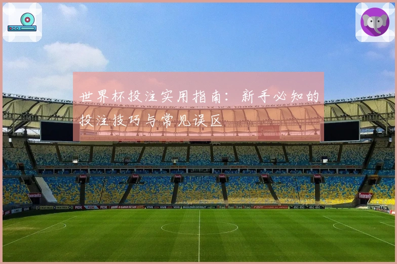世界杯投注实用指南：新手必知的投注技巧与常见误区