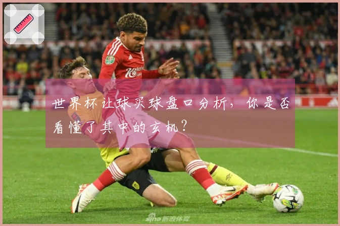 世界杯让球买球盘口分析，你是否看懂了其中的玄机？