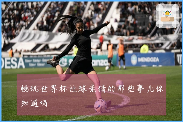 畅玩世界杯让球竞猜的那些事儿你知道吗